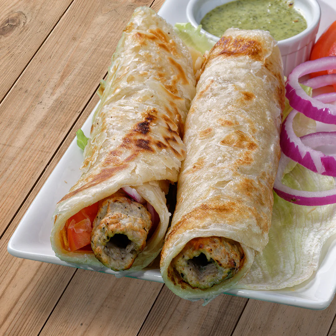 Chicken Kabab Roll 2pc